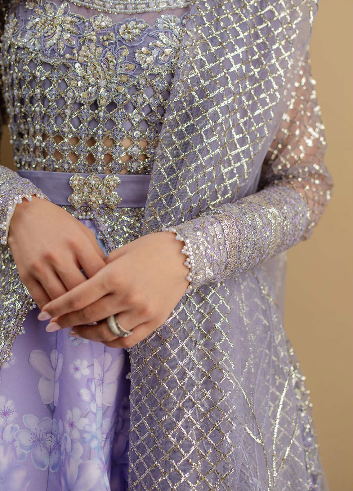 Mann Mein Tu by Mushq Embroidered Net Suits Unstitched 3 Piece - MQ25MMT MWD-08 PAYAAL Mann Mein Tu by Mushq Embroidered Net Suits Unstitched 3 Piece - MQ25MMT MWD-08 PAYAAL