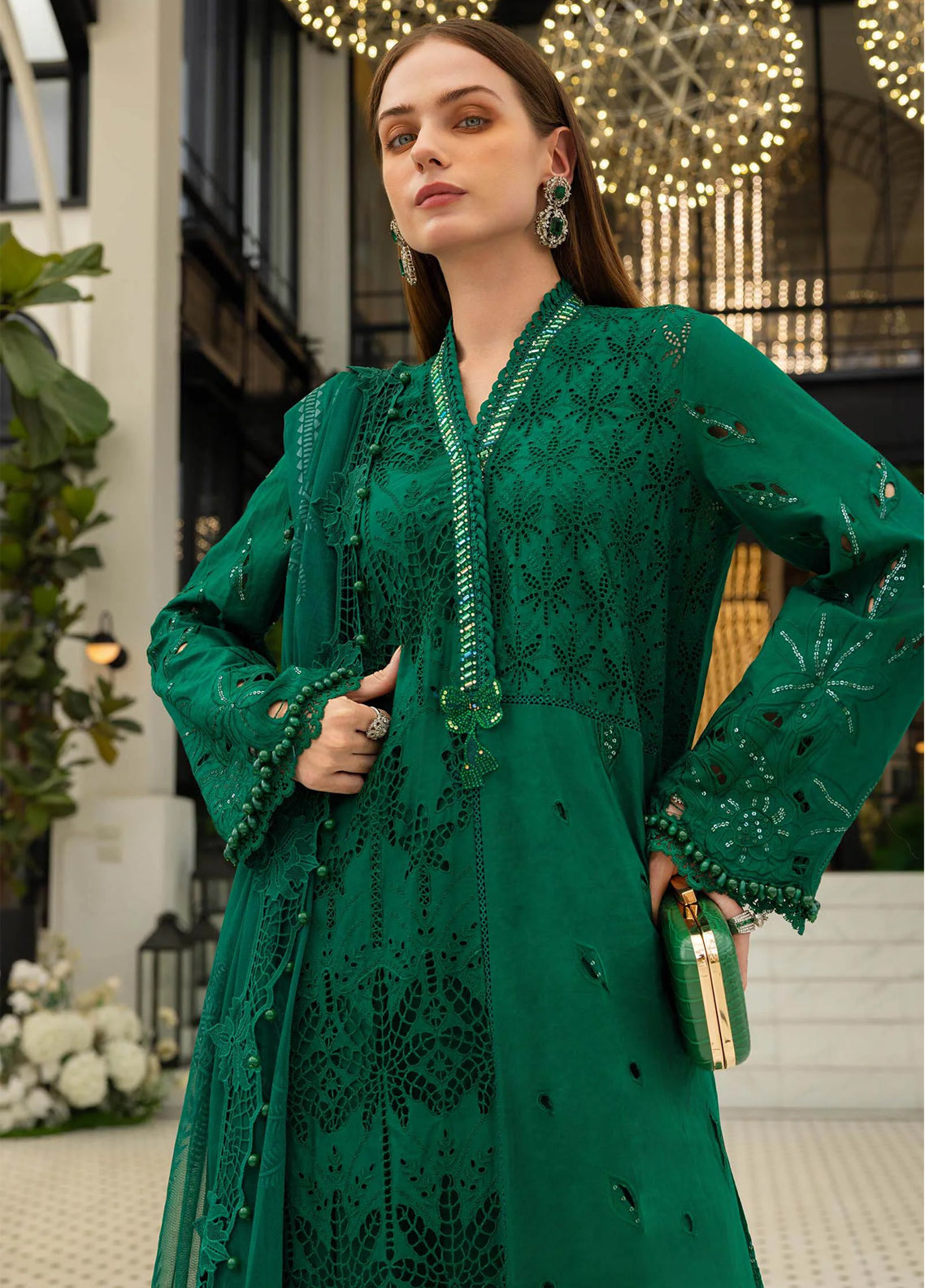 Maria B Luxury Embroidered Lawn 3 Piece Unstitched Suit MB26LLEV2 D-04 Maria B Luxury Embroidered Lawn 3 Piece Unstitched Suit MB26LLEV2 D-04