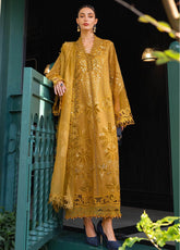 Maria B Luxury Embroidered Lawn 3 Piece Unstitched Suit MB26LLEV2 D-07