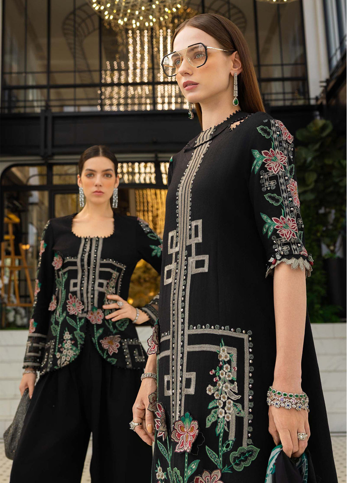 Maria B Luxury Embroidered Lawn 3 Piece Unstitched Suit MB26LLEV2 D-11 Maria B Luxury Embroidered Lawn 3 Piece Unstitched Suit MB26LLEV2 D-11