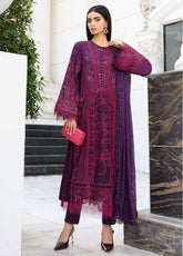 Maria B Luxury Embroidered Lawn 3 Piece Unstitched Suit MB26LLEV2 D-14