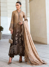 Maria B Luxury Embroidered Lawn 3 Piece Unstitched Suit MB26LLE D-1A