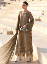 Maria B Luxury Embroidered Lawn 3 Piece Unstitched Suit MB26LLE D-2A