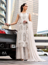 Maria B Luxury Embroidered Lawn 3 Piece Unstitched Suit MB26LLE D-8A