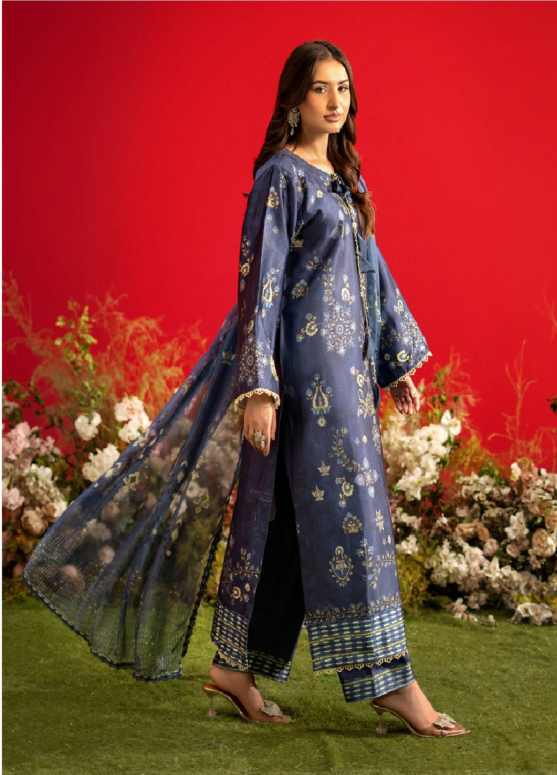 Marine By Rashid Textile Digitaly Printed Luxury Silk 3 Piece Unstitched Suit RT26MLS D-3903 Marine By Rashid Textile Digitaly Printed Luxury Silk 3 Piece Unstitched Suit RT26MLS D-3903