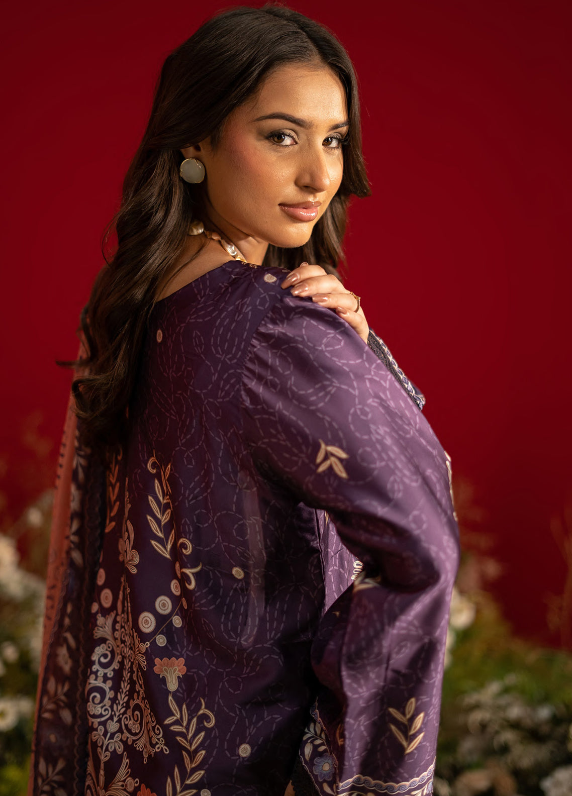 Marine By Rashid Textile Digitaly Printed Luxury Silk 3 Piece Unstitched Suit RT26MLS D-3905 Marine By Rashid Textile Digitaly Printed Luxury Silk 3 Piece Unstitched Suit RT26MLS D-3905