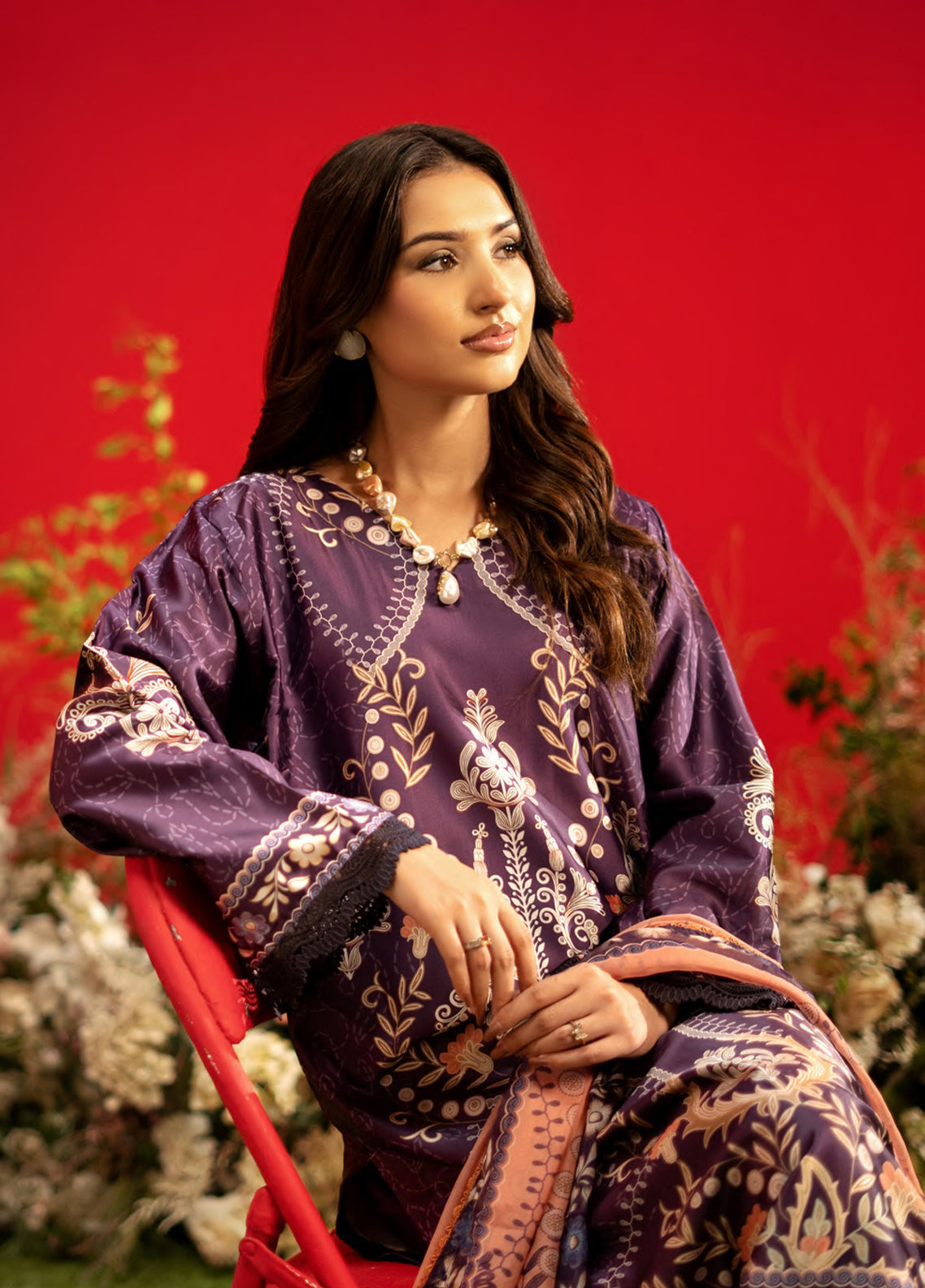 Marine By Rashid Textile Digitaly Printed Luxury Silk 3 Piece Unstitched Suit RT26MLS D-3905 Marine By Rashid Textile Digitaly Printed Luxury Silk 3 Piece Unstitched Suit RT26MLS D-3905