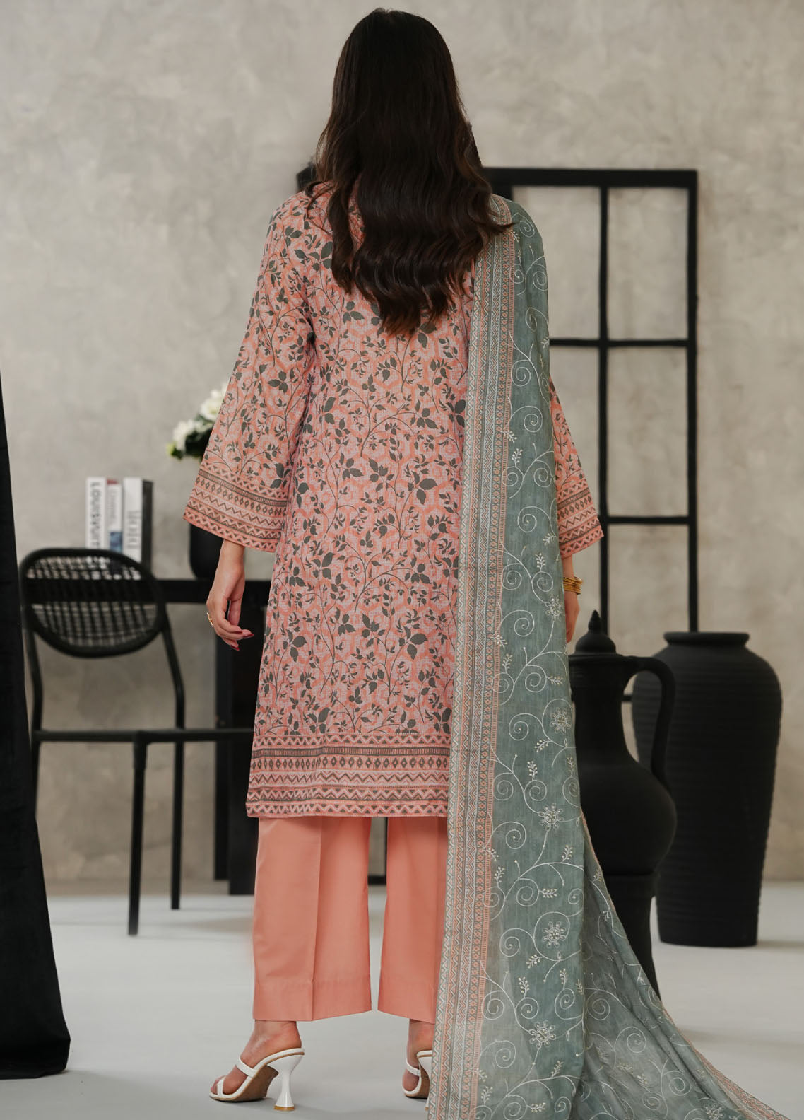 Mariyah By VS Textile Chikankari Lawn 3 Piece Unstitched Suit VS26MECV2 D-48 Mariyah By VS Textile Chikankari Lawn 3 Piece Unstitched Suit VS26MECV2 D-48