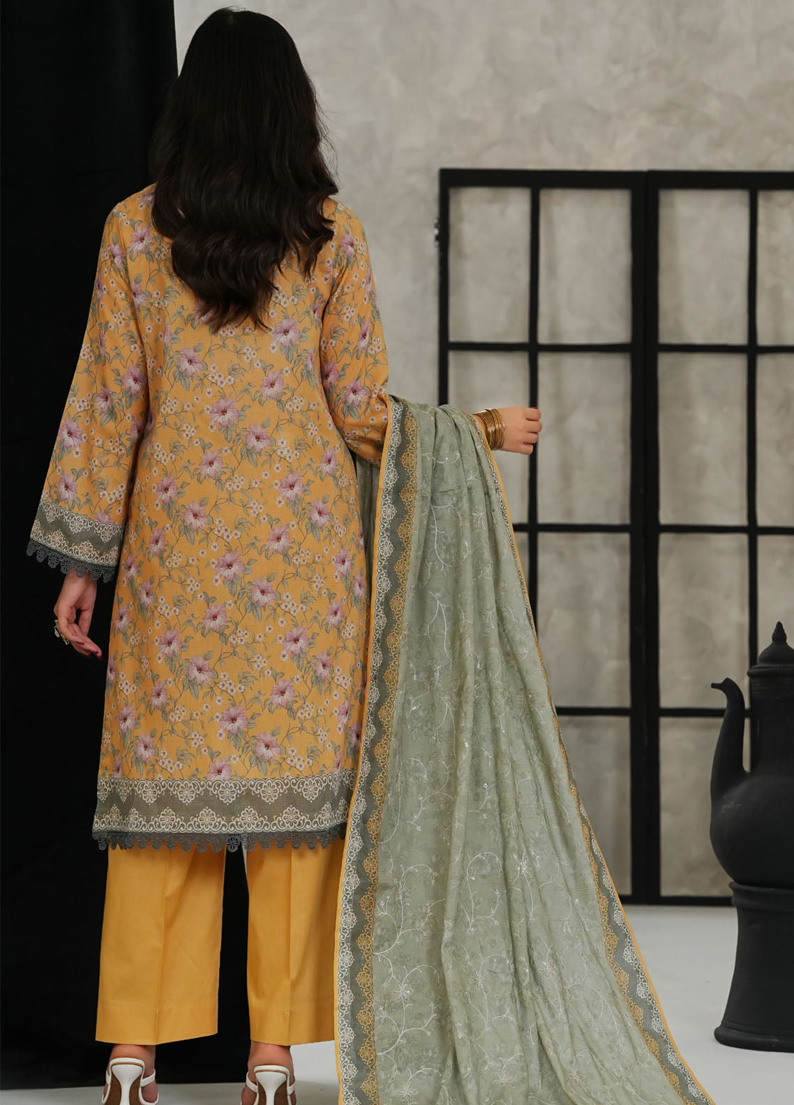 Mariyah By VS Textile Chikankari Lawn 3 Piece Unstitched Suit VS26MECV2 D-52 Mariyah By VS Textile Chikankari Lawn 3 Piece Unstitched Suit VS26MECV2 D-52