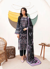 Mashaal By Ramsha Embroidered Lawn Suits Unstitched 3 Piece - RM24ML 1102