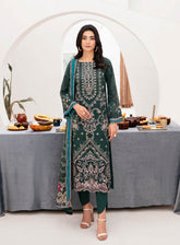 Mashaal By Ramsha Embroidered Lawn Suits Unstitched 3 Piece - RM24ML 1109