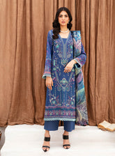 Mashaal By Ramsha Embroidered Lawn Suits Unstitched 3 Piece - RM24ML 1112