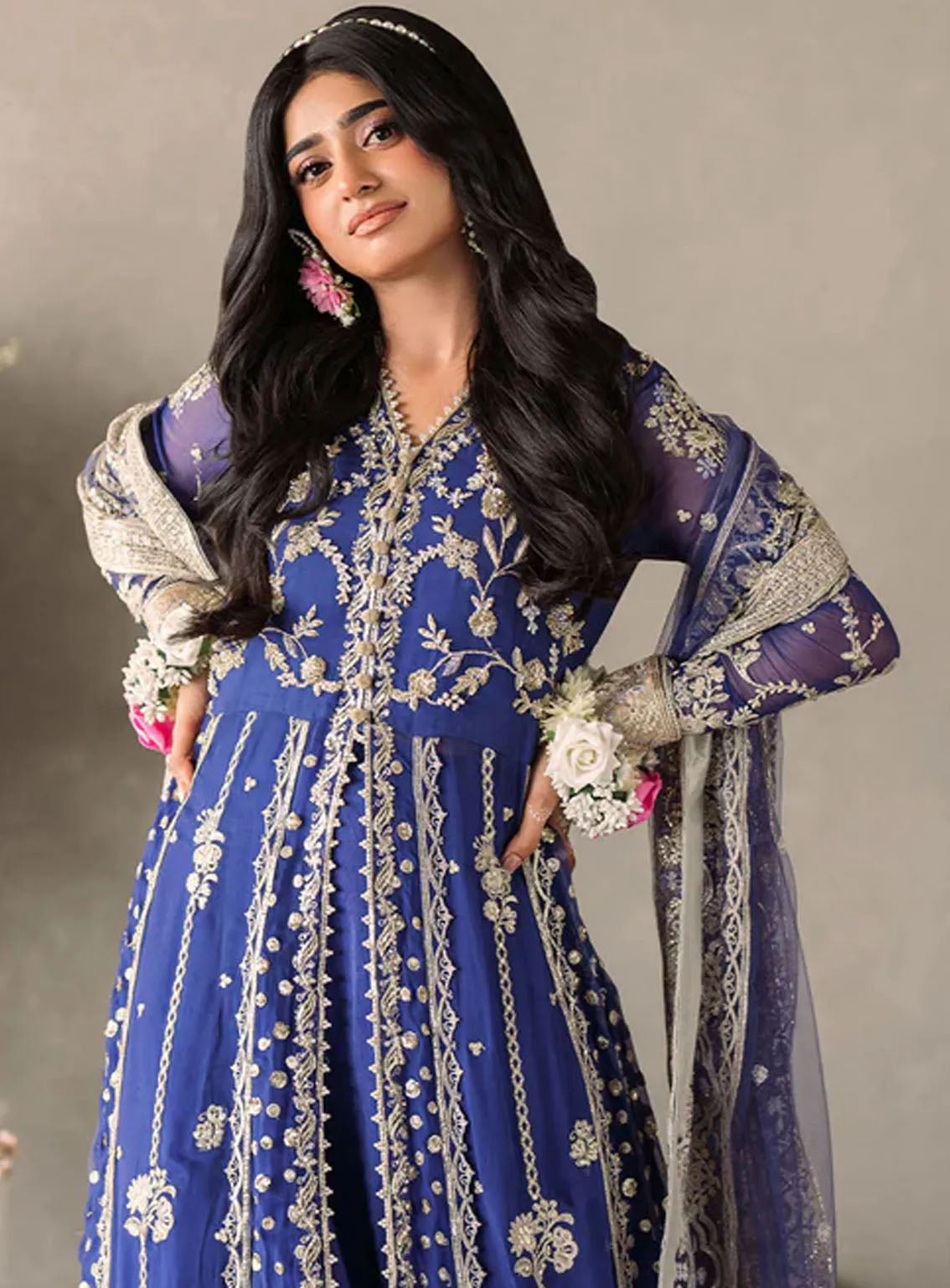 Mastani Evening by Mushq Embroidered Chiffon Suits Unstitched 3 Piece - MQ24ME MCH-04 SEHAR Mastani Evening by Mushq Embroidered Chiffon Suits Unstitched 3 Piece - MQ24ME MCH-04 SEHAR