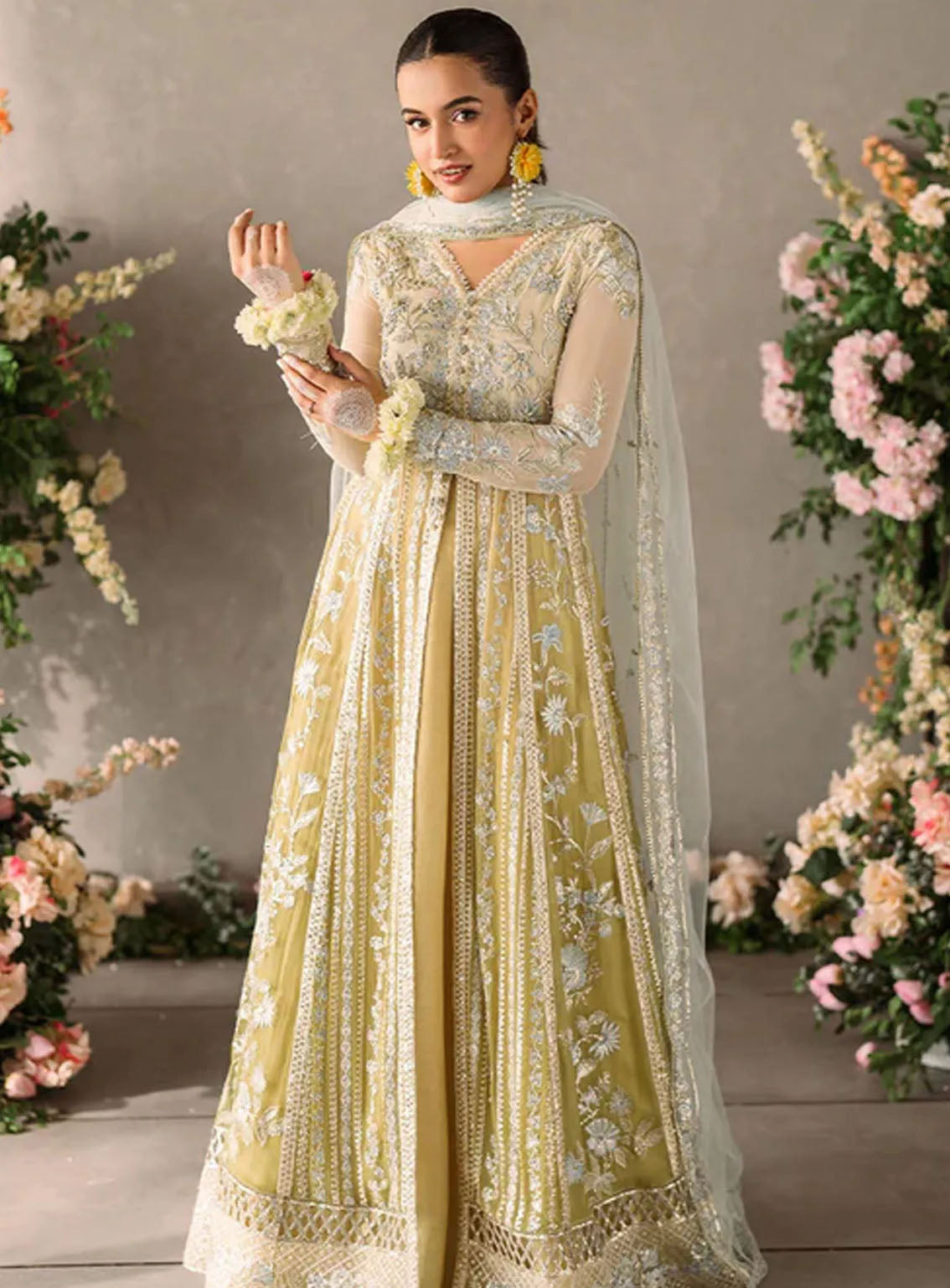 Mastani Evening by Mushq Embroidered Chiffon Suits Unstitched 3 Piece - MQ24ME MCH-06 HIRA Mastani Evening by Mushq Embroidered Chiffon Suits Unstitched 3 Piece - MQ24ME MCH-06 HIRA