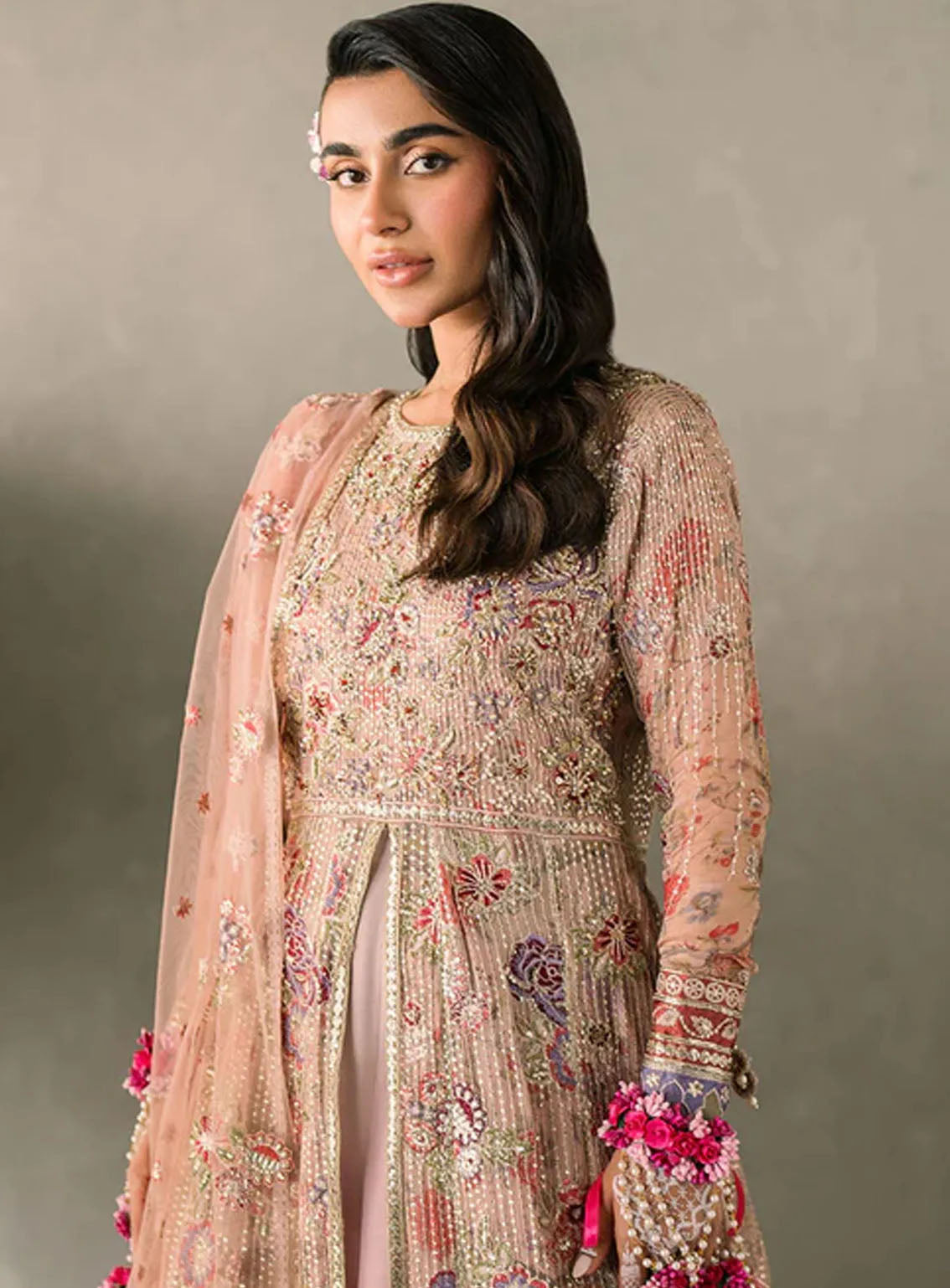 Mastani Evening by Mushq Embroidered Chiffon Suits Unstitched 3 Piece - MQ24ME MCH-07 SONA Mastani Evening by Mushq Embroidered Chiffon Suits Unstitched 3 Piece - MQ24ME MCH-07 SONA