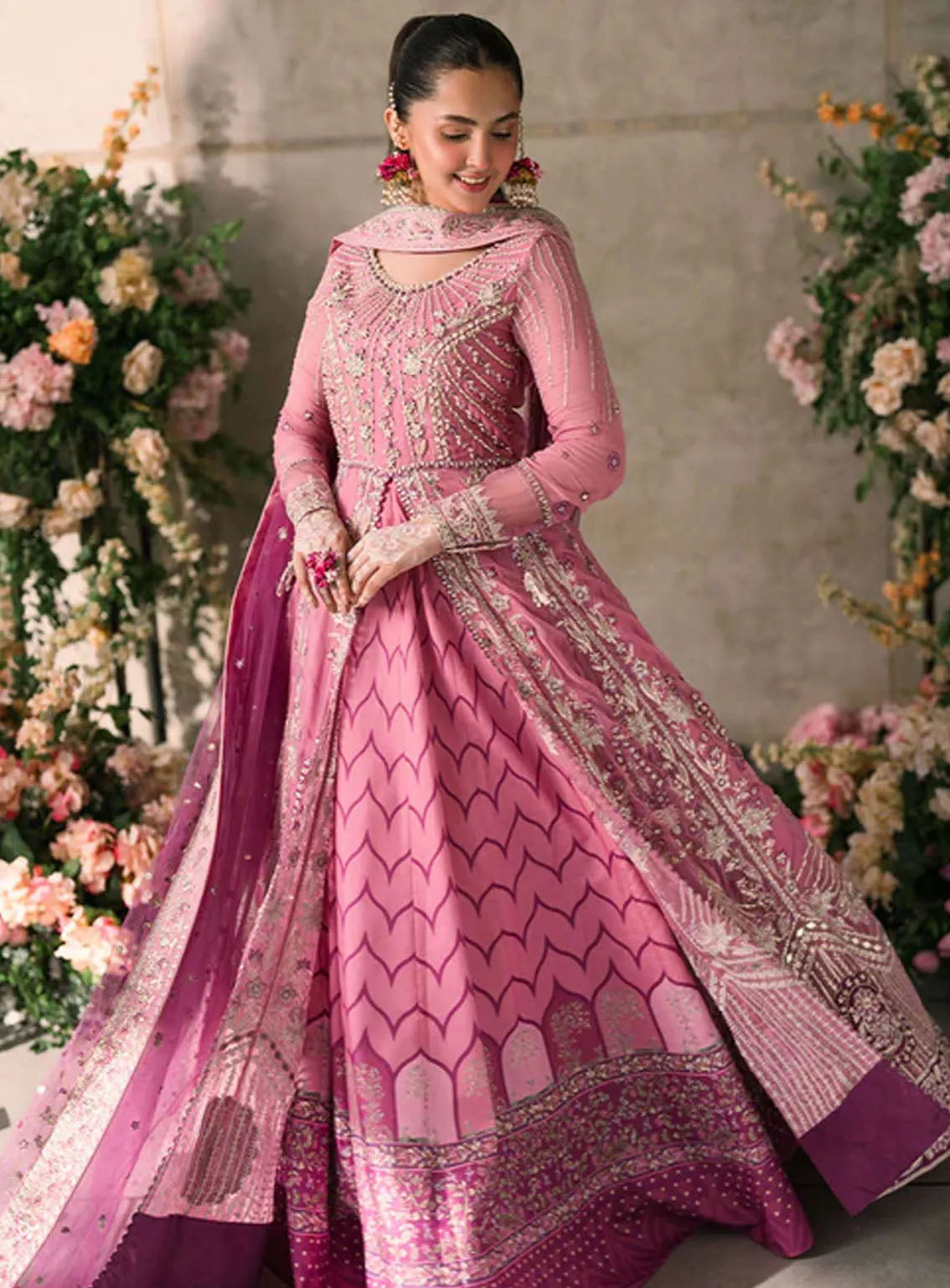 Mastani Evening by Mushq Embroidered Chiffon Suits Unstitched 3 Piece - MQ24ME MCH-08 DUA Mastani Evening by Mushq Embroidered Chiffon Suits Unstitched 3 Piece - MQ24ME MCH-08 DUA