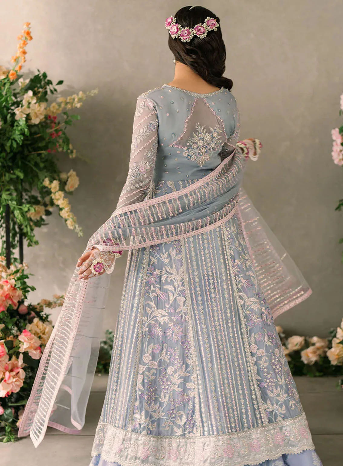 Mastani Evening by Mushq Embroidered Chiffon Suits Unstitched 3 Piece - MQ24ME MCH-09 EZZA Mastani Evening by Mushq Embroidered Chiffon Suits Unstitched 3 Piece - MQ24ME MCH-09 EZZA