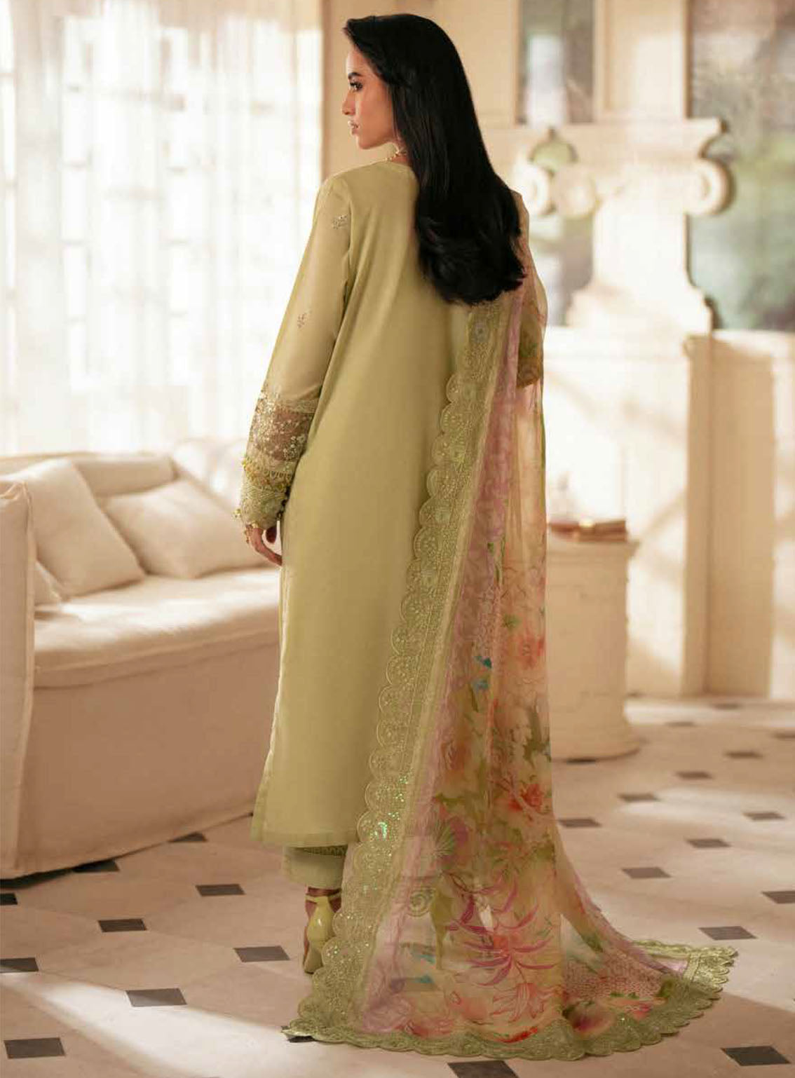 Maya By Nureh Embroidered Lawn Suits Unstitched 3 Piece - NU24MYL NS-143 Maya By Nureh Embroidered Lawn Suits Unstitched 3 Piece - NU24MYL NS-143