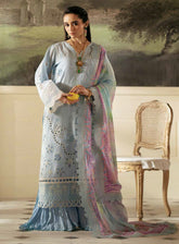 Maya By Nureh Embroidered Lawn Suits Unstitched 3 Piece - NU24MYL NS-145