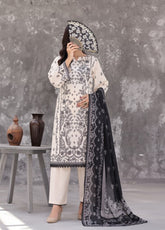 Maya By Aizal Printed Cambric 3 Piece Stitched Suit AL26MCV1 D-05