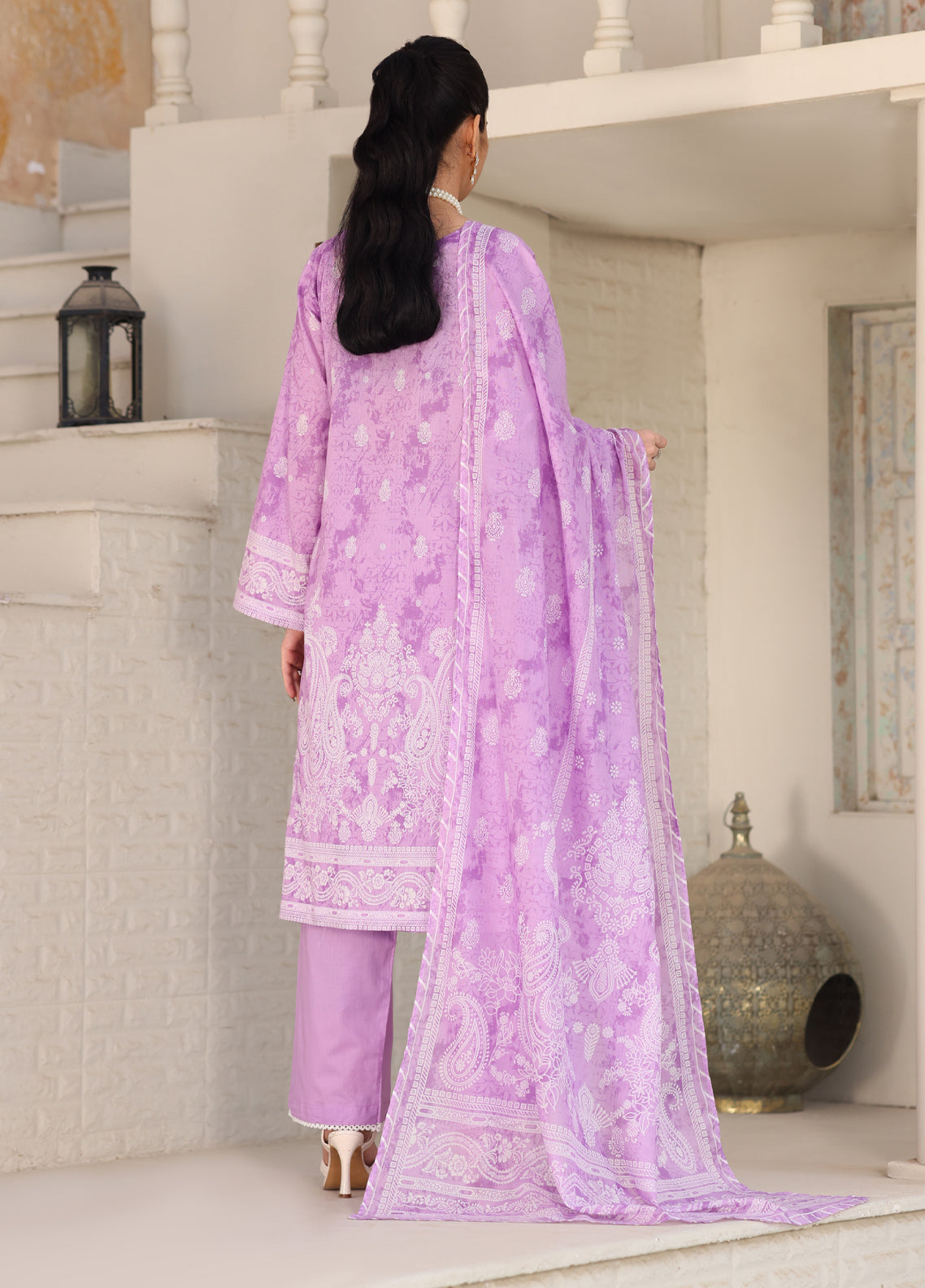 Maya By Aizal Printed Lawn 3 Piece Stitched Suit AL26MPV4 D-840 Maya By Aizal Printed Lawn 3 Piece Stitched Suit AL26MPV4 D-840