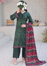 Maya By Aizal Printed Lawn 3 Piece Stitched Suit AL26MPV4 D-847