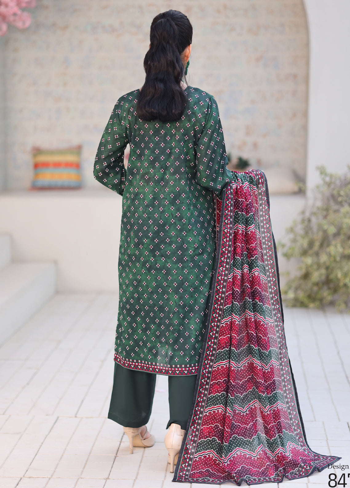 Maya By Aizal Printed Lawn 3 Piece Stitched Suit AL26MPV4 D-847 Maya By Aizal Printed Lawn 3 Piece Stitched Suit AL26MPV4 D-847
