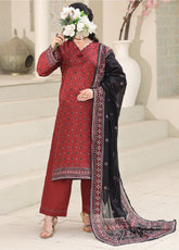 Maya By Aizal Printed Lawn 3 Piece Stitched Suit AL26MPV4 D-850