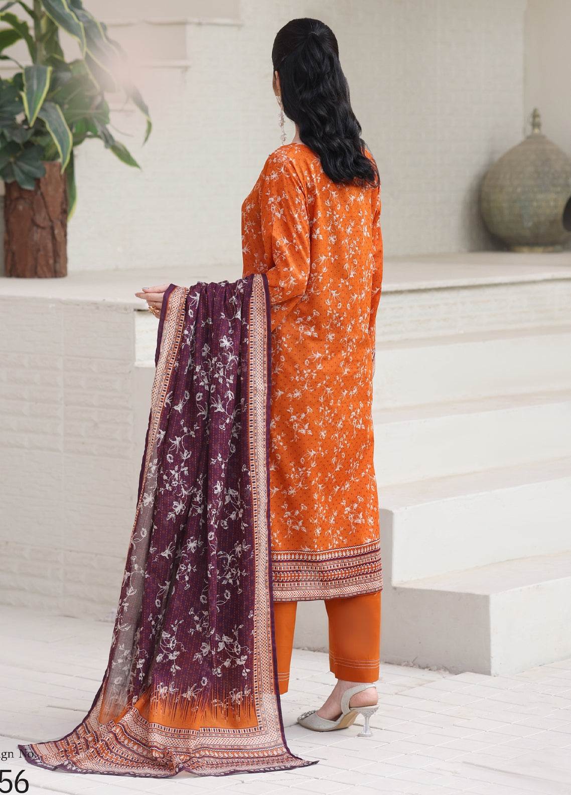 Maya By Aizal Printed Lawn 3 Piece Stitched Suit AL26MPV4 D-856 Maya By Aizal Printed Lawn 3 Piece Stitched Suit AL26MPV4 D-856