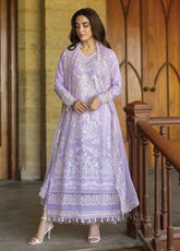 Maya By Imrozia Premium Luxury Embroidered Lawn 3 Piece Unstitched Suit IM26MLL D-147 ALEENA