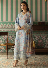Maya By Imrozia Premium Luxury Embroidered Lawn 3 Piece Unstitched Suit IM26MLL D-149 MEHER