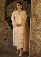 Maya By Imrozia Premium Luxury Embroidered Lawn 3 Piece Unstitched Suit IM26MLL D-155 ZEHRA