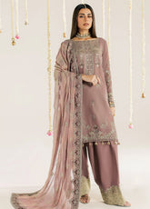 Maya By Nureh Luxury Embroidered Velvet 3 Piece Unstitched Suit NU26MV D-NW-135