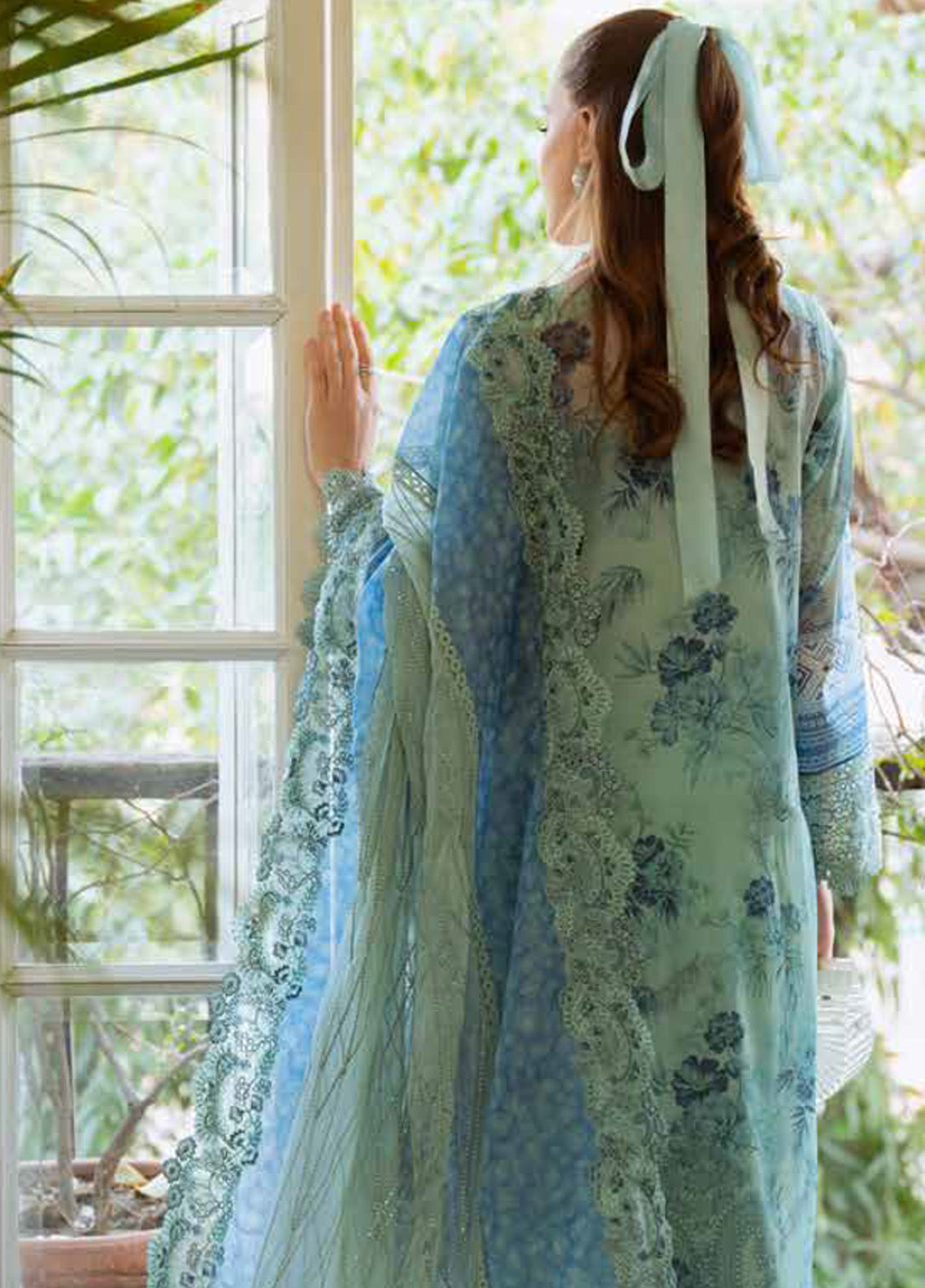 Maya by Nureh Embroidered Swiss Lawn Suits Unstitched 3 Piece - NU25MSL NS-152 Maya by Nureh Embroidered Swiss Lawn Suits Unstitched 3 Piece - NU25MSL NS-152