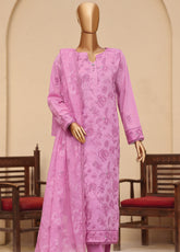 Meeras By HZ Textile Embroidered Lawn 3 Piece Unstitched Suit HZ26MPDE MPE-1081