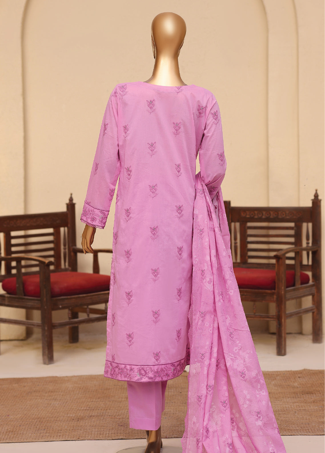 Meeras By HZ Textile Embroidered Lawn 3 Piece Unstitched Suit HZ26MPDE MPE-1081 Meeras By HZ Textile Embroidered Lawn 3 Piece Unstitched Suit HZ26MPDE MPE-1081