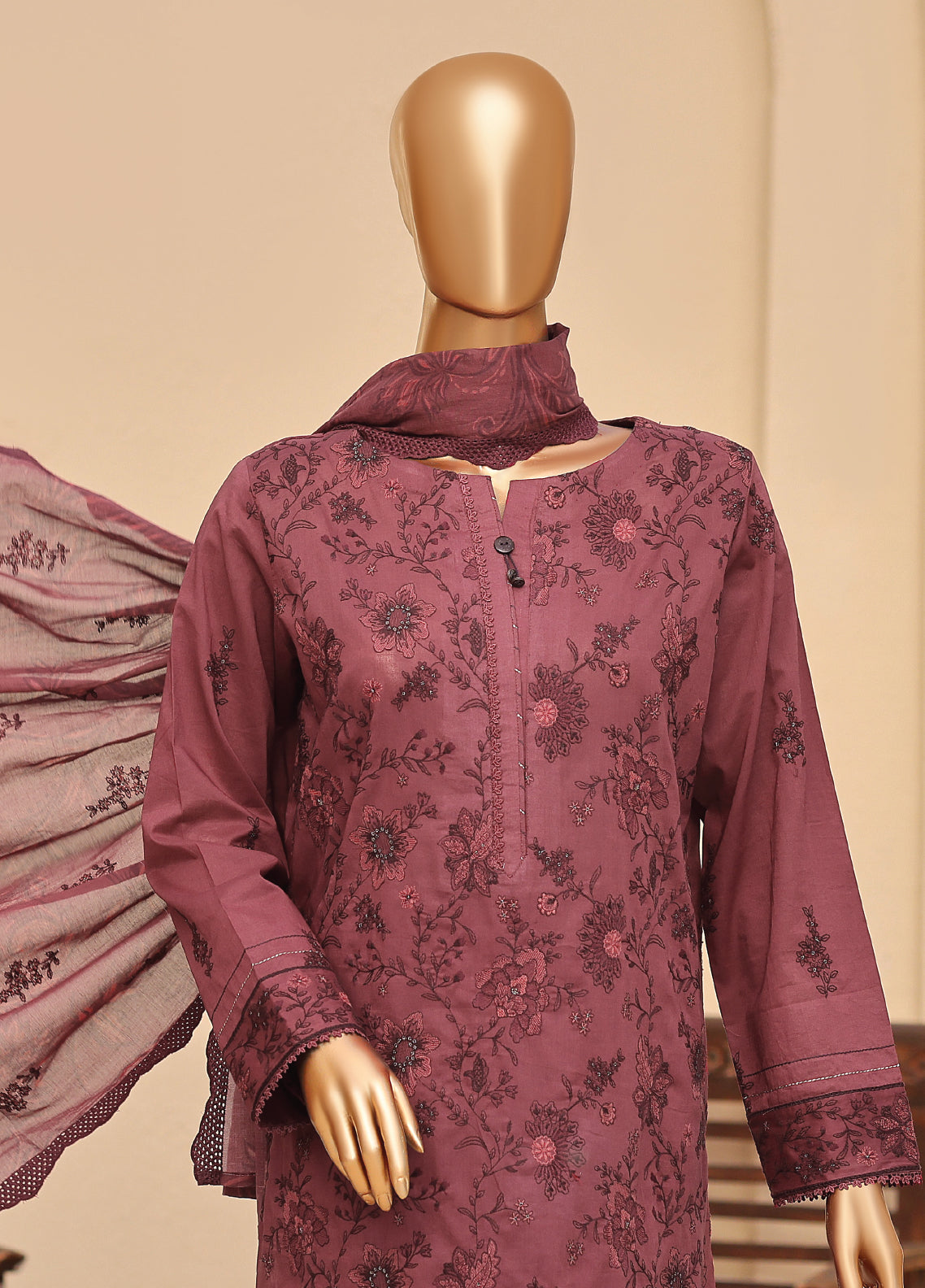 Meeras By HZ Textile Embroidered Lawn 3 Piece Unstitched Suit HZ26MPDE MPE-1084 Meeras By HZ Textile Embroidered Lawn 3 Piece Unstitched Suit HZ26MPDE MPE-1084