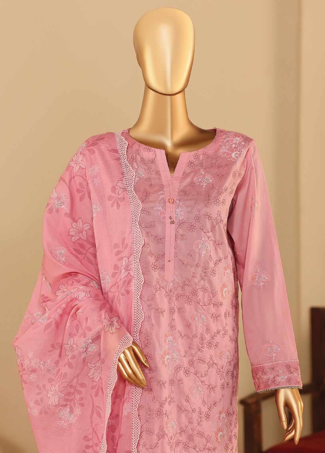 Meeras By HZ Textile Embroidered Lawn 3 Piece Unstitched Suit HZ26MPDE MPE-1087 Meeras By HZ Textile Embroidered Lawn 3 Piece Unstitched Suit HZ26MPDE MPE-1087