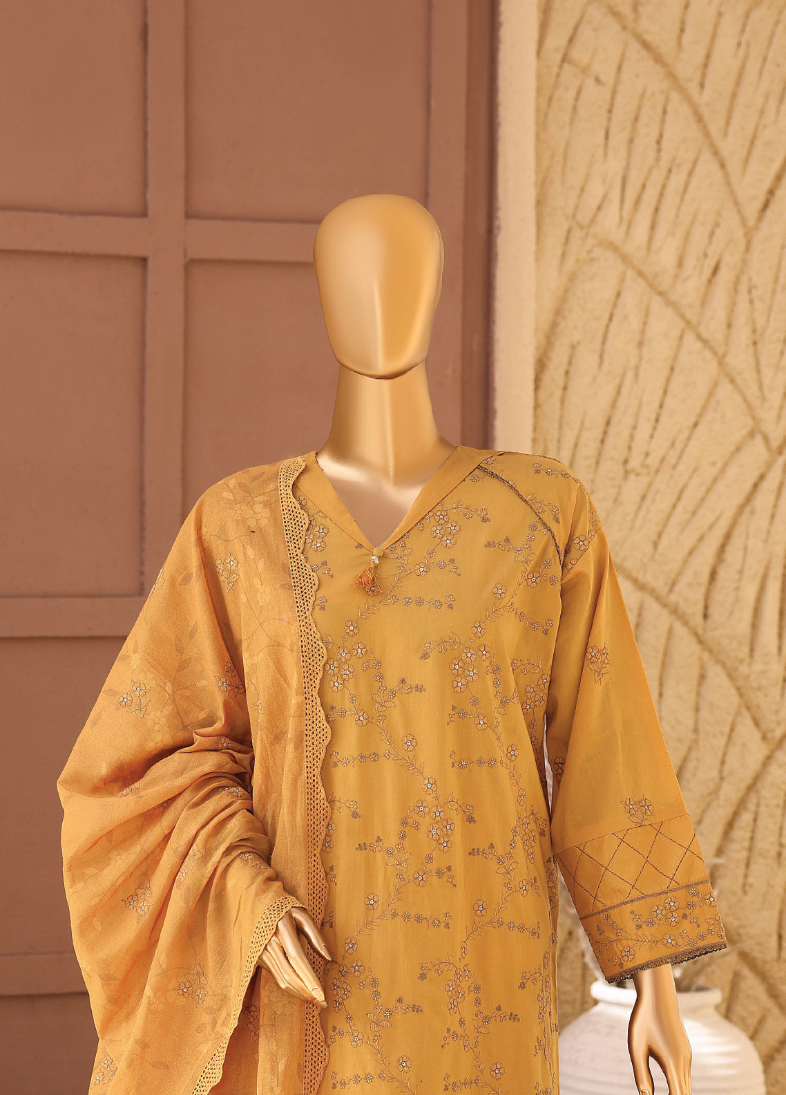 Meeras By HZ Textile Embroidered Lawn 3 Piece Unstitched Suit HZ26MPDE MPE-1088 Meeras By HZ Textile Embroidered Lawn 3 Piece Unstitched Suit HZ26MPDE MPE-1088