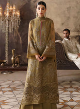 Mehak By Flossie Embroidered Chiffon Suits Unstitched 3 Piece - FS24ME FE-804