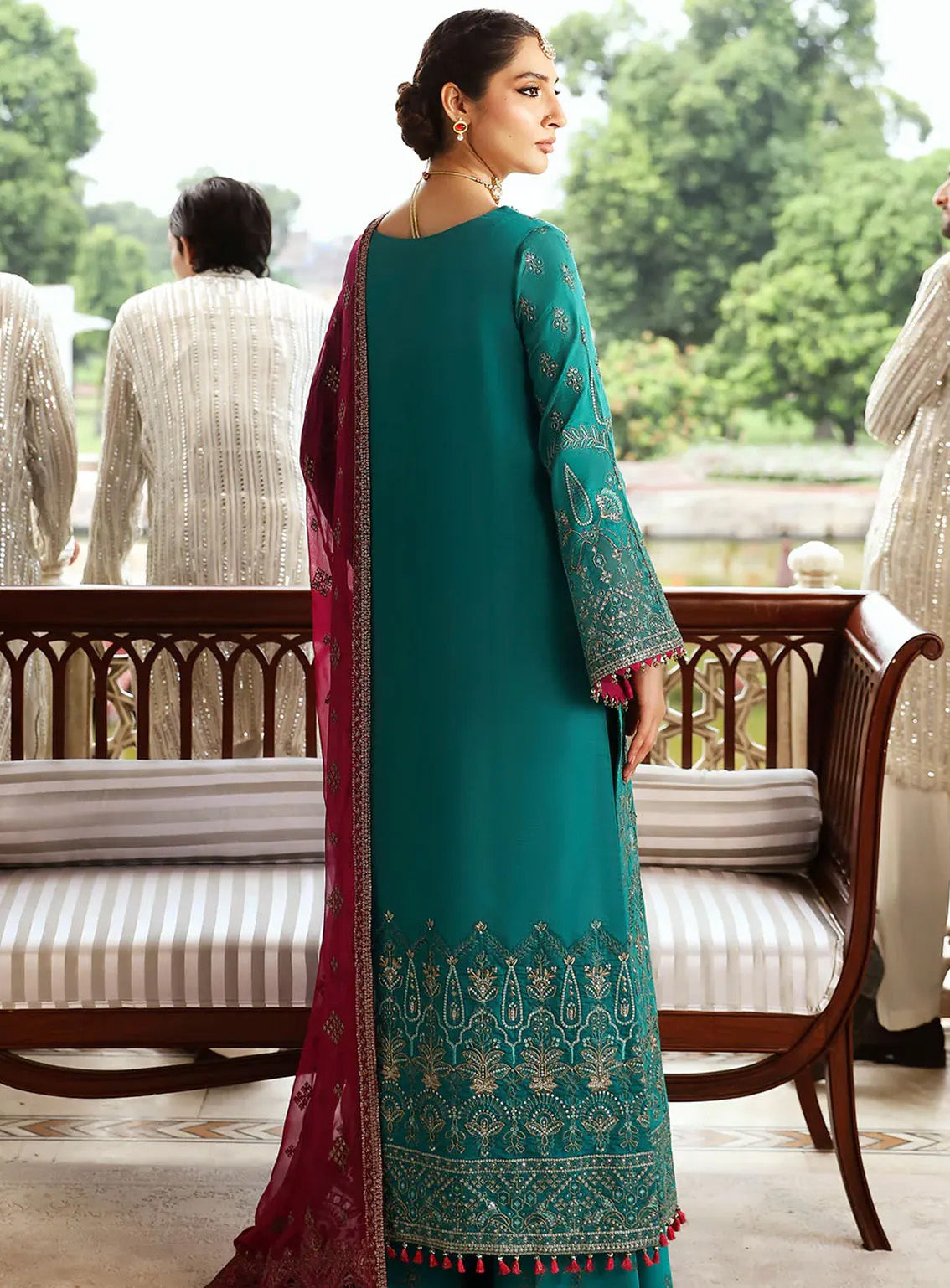 Mehak By Flossie Embroidered Chiffon Suits Unstitched 3 Piece - FS24ME FE-810 Mehak By Flossie Embroidered Chiffon Suits Unstitched 3 Piece - FS24ME FE-810