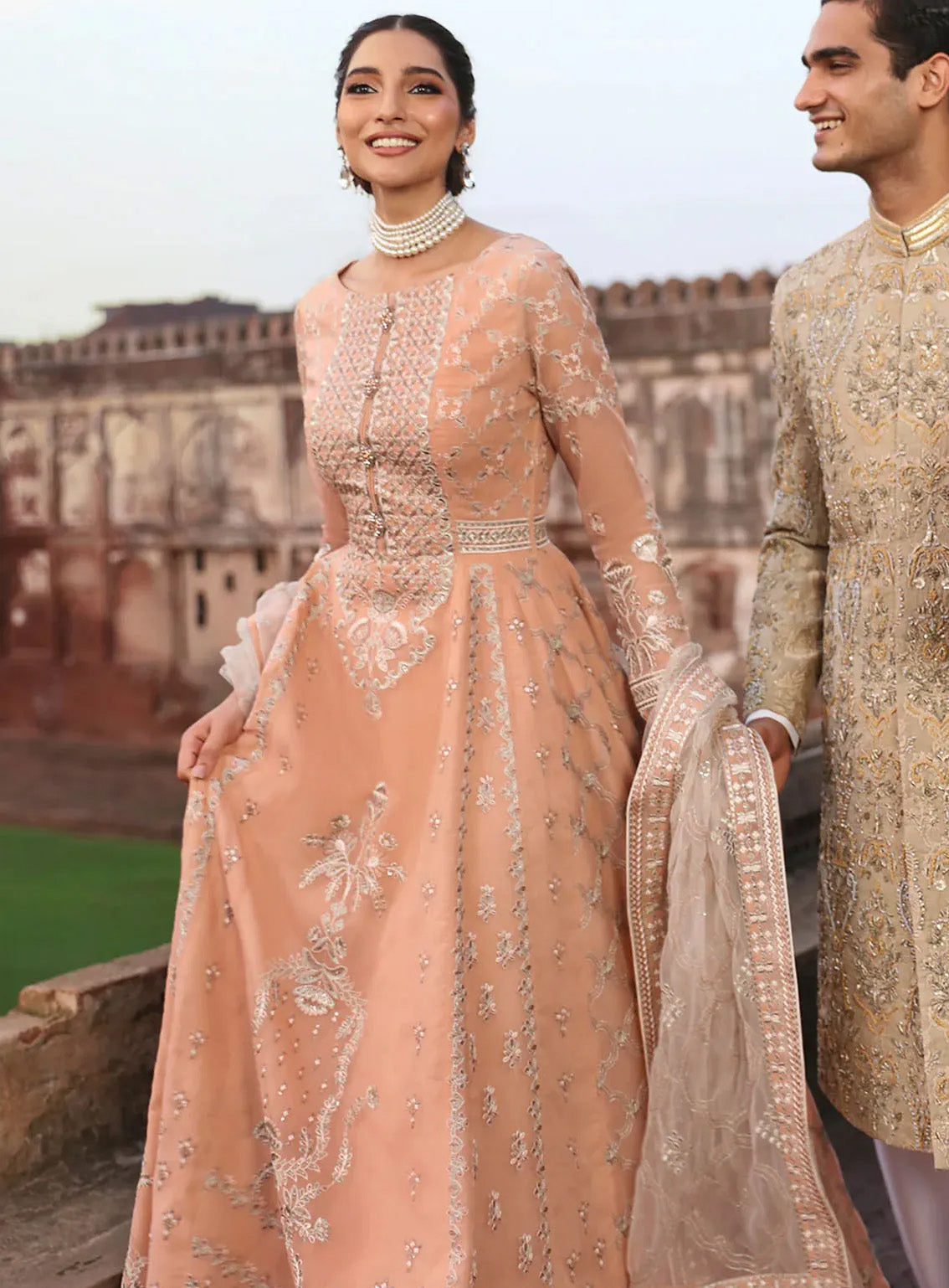 Mehak By Flossie Embroidered Organza Suits Unstitched 3 Piece - FS24ME FE-809 Mehak By Flossie Embroidered Organza Suits Unstitched 3 Piece - FS24ME FE-809