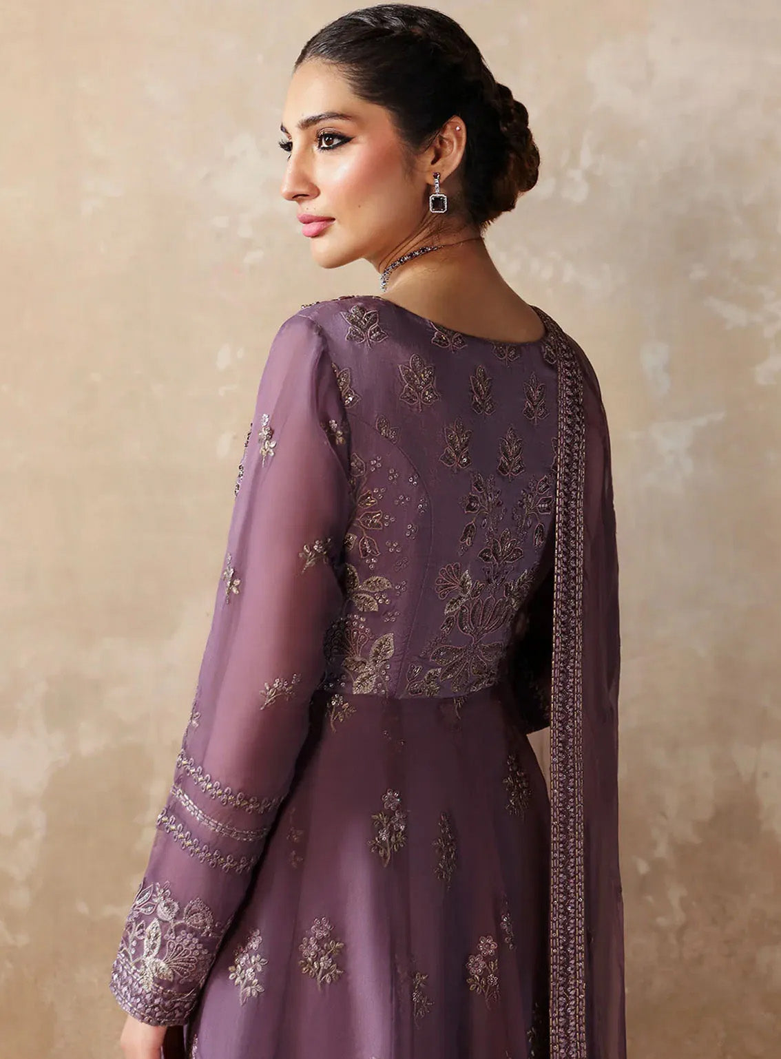 Mehak By Flossie Embroidered Silk Suits Unstitched 3 Piece - FS24ME FE-808 Mehak By Flossie Embroidered Silk Suits Unstitched 3 Piece - FS24ME FE-808