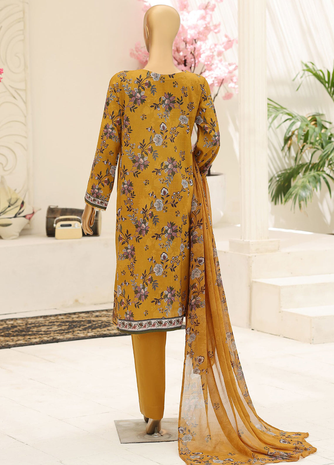 Mehak By HZ Textile Embroidered Slub Lawn 3 Piece Unstitched Suit HZ26MESLV3 D-3149 Mehak By HZ Textile Embroidered Slub Lawn 3 Piece Unstitched Suit HZ26MESLV3 D-3149