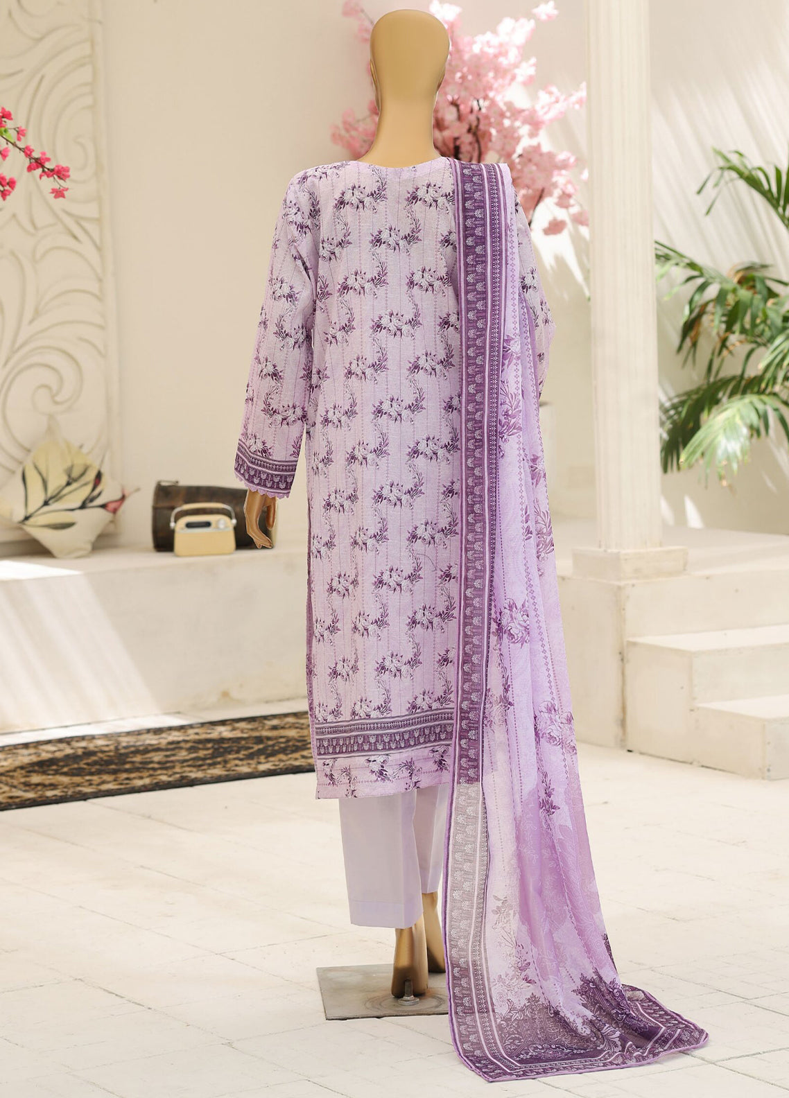 Mehak By HZ Textile Embroidered Slub Lawn 3 Piece Unstitched Suit HZ26MESLV3 D-3160 Mehak By HZ Textile Embroidered Slub Lawn 3 Piece Unstitched Suit HZ26MESLV3 D-3160