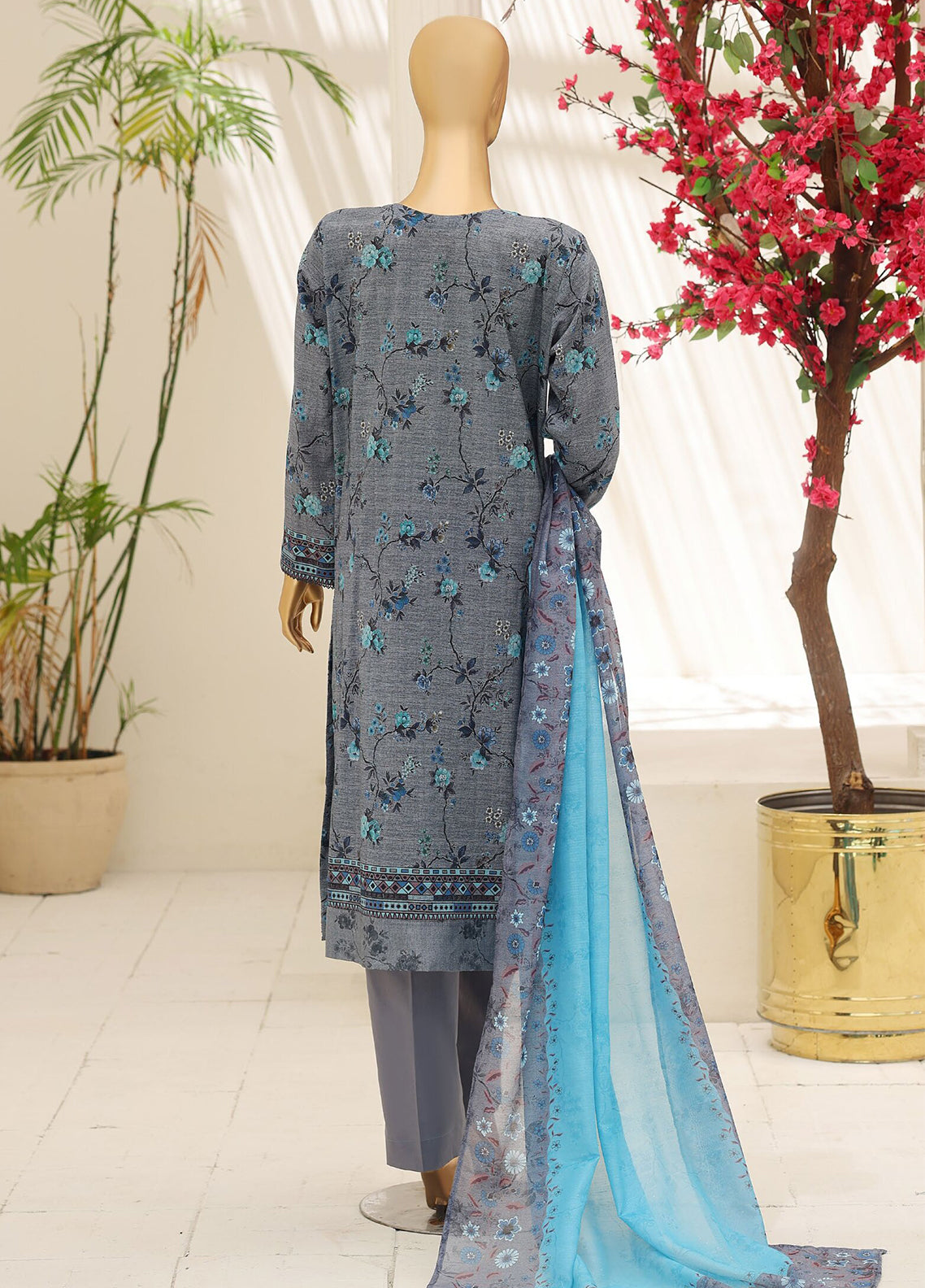 Mehak By HZ Textile Embroidered Slub Lawn 3 Piece Unstitched Suit HZ26MESLV3 D-3164 Mehak By HZ Textile Embroidered Slub Lawn 3 Piece Unstitched Suit HZ26MESLV3 D-3164