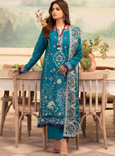 Meraki By Roheenaz Embroidered Khaddar Suits Unstitched 3 Piece - RNZ24MK 05B TINSLEY