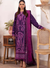 Meraki By Roheenaz Embroidered Linen Suits Unstitched 3 Piece - RNZ24MK 04B NAOMI