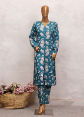 Mia By HZ Textiles Printed Linen Co-Ords 2 Piece Stitched Shirt Trouser HZ26MPL D-LAP-17 PERSIAN GOLD