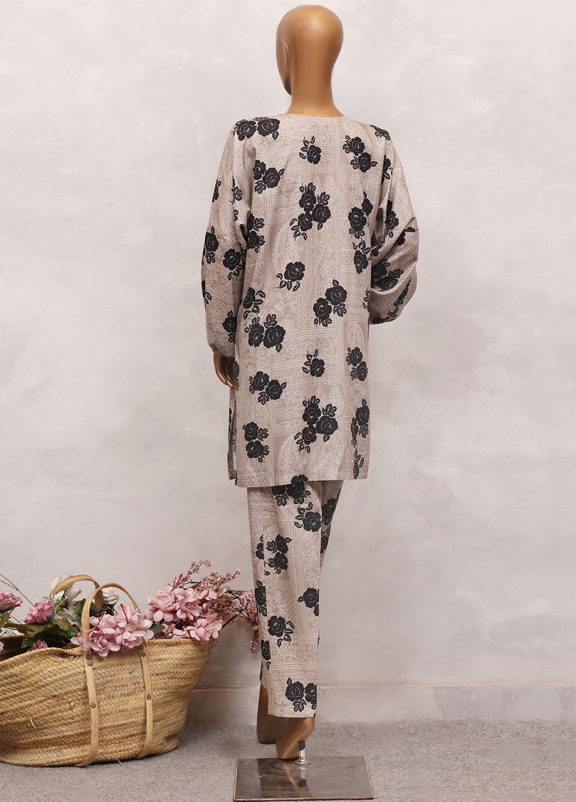 Mia By HZ Textiles Printed Linen Co-Ords 2 Piece Stitched Shirt Trouser HZ26MPL D-LAP-18 CLAY SHADOW Mia By HZ Textiles Printed Linen Co-Ords 2 Piece Stitched Shirt Trouser HZ26MPL D-LAP-18 CLAY SHADOW